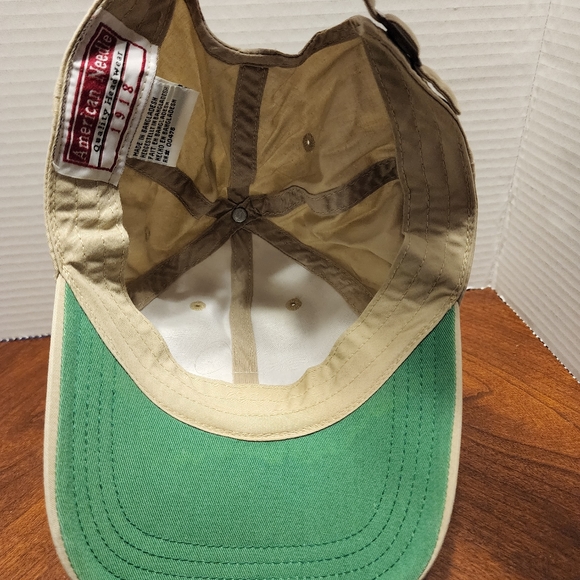 American Needle Embroidered Tree Hat Beige Cap Adjustable - Picture 5 of 6